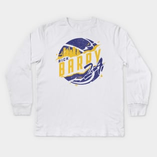 Rick Barry Golden State Skyball Kids Long Sleeve T-Shirt